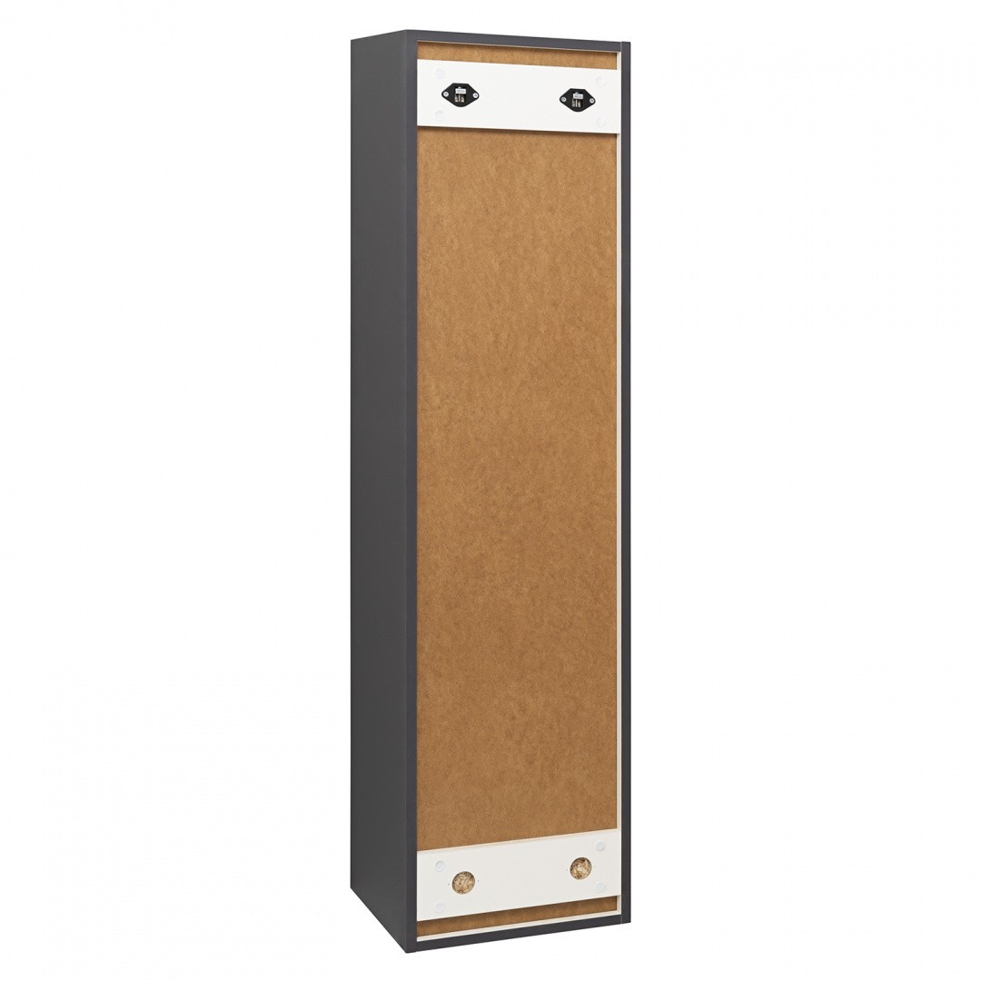 Приобрести шкаф-пенал подвесной monaco 35 см. графит