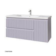 Caprigo Тумба с раковиной FORTE-Smalty TYPE 120 см, правая, фиолетавая
