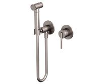 Hayzburg Встраиваемый смеситель с гигиеническим душем, никель HB-4005-2BN