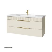 Caprigo Тумба с раковиной MONBAR 120 см, кремовая