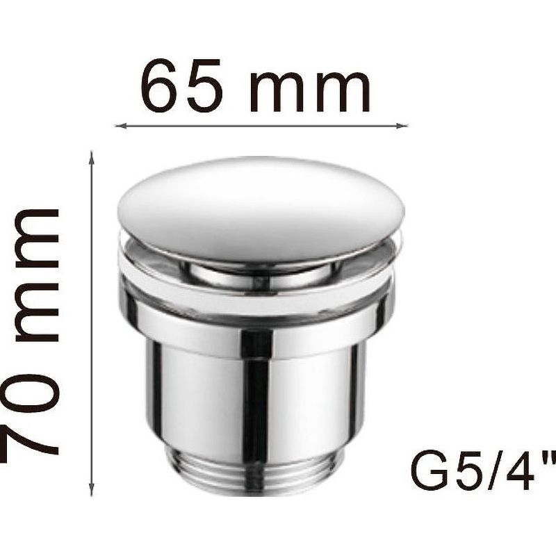 Приобрести haiba донный клапан, черный матовый hb64-7