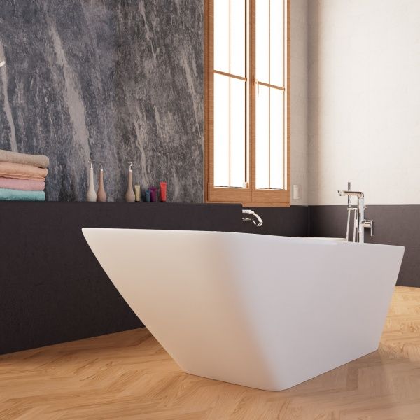 Приобрести frank акриловая ванна f6106 white,170х80 см, отдельностоящая