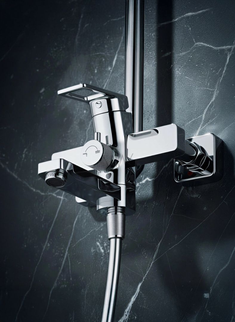 Приобрести душевая система wonzon & woghand frame, хром (ww-88739010-cr)