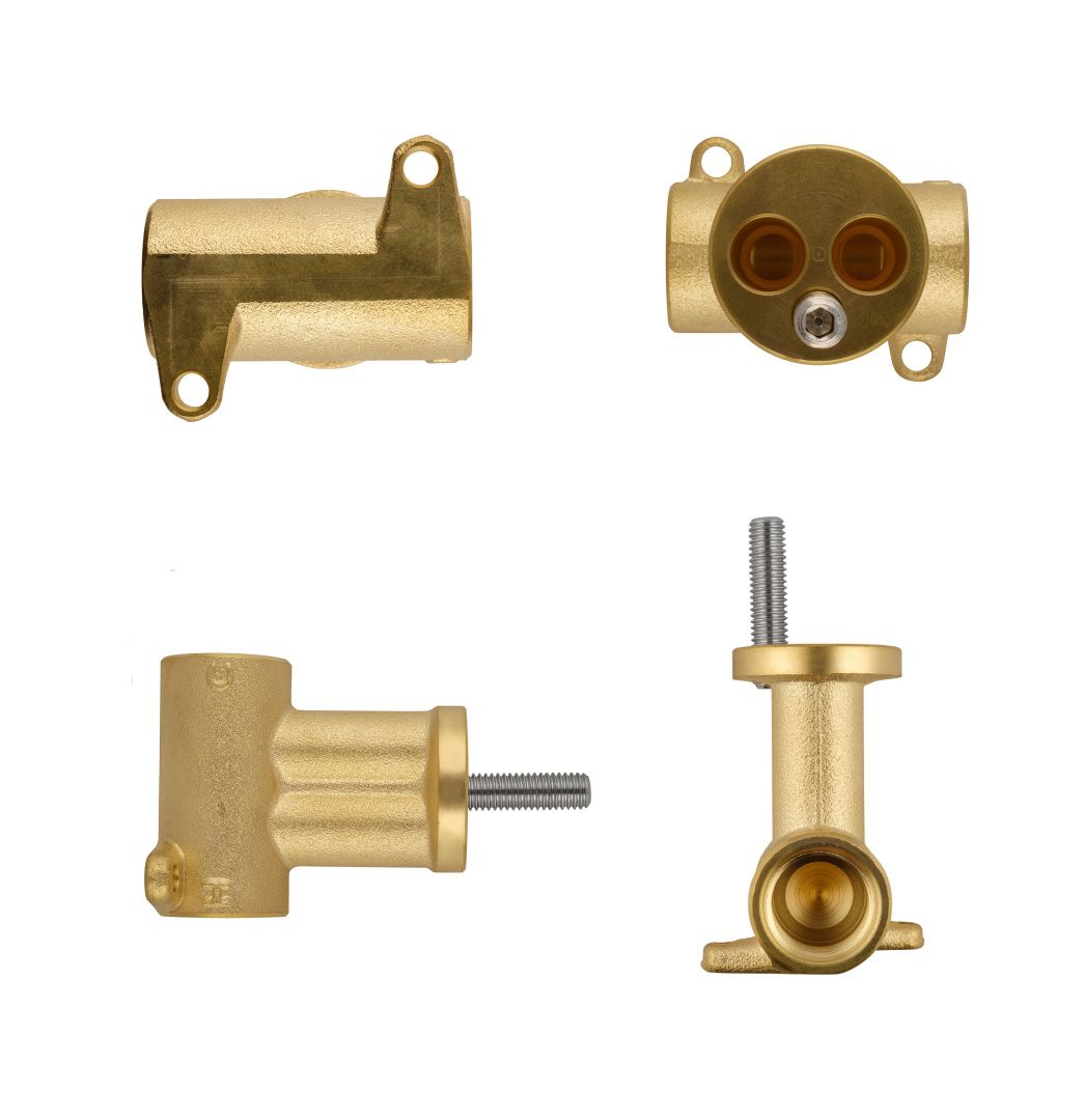 Приобрести смеситель с гигиеническим душем встраиваемый wonzon & woghand edge, брашированное золото (ww-88829003-bg)