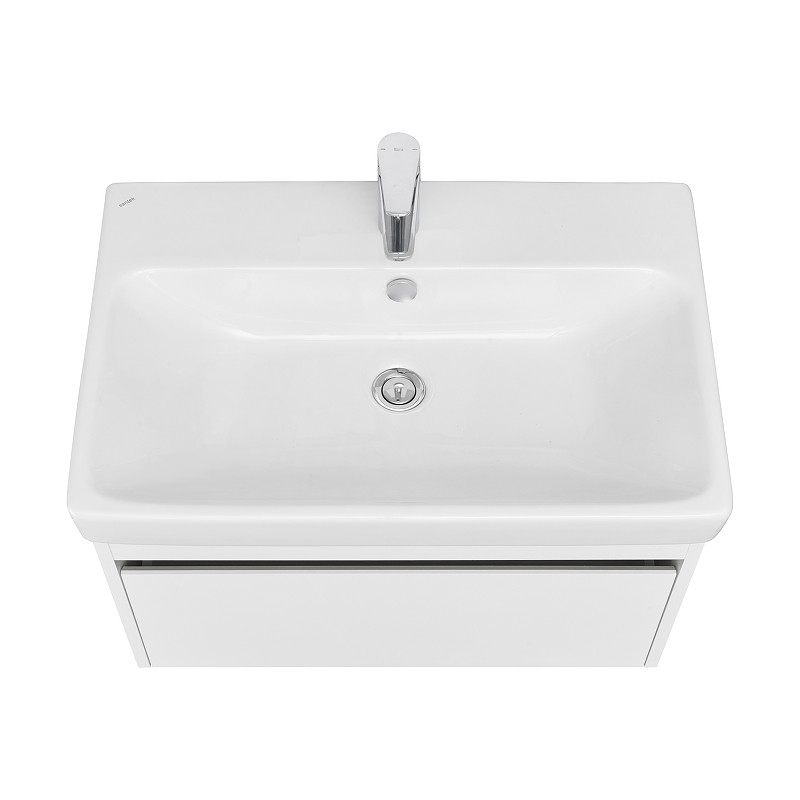 Приобрести тумба подвесная с раковиной марти 70 белый/дуб 