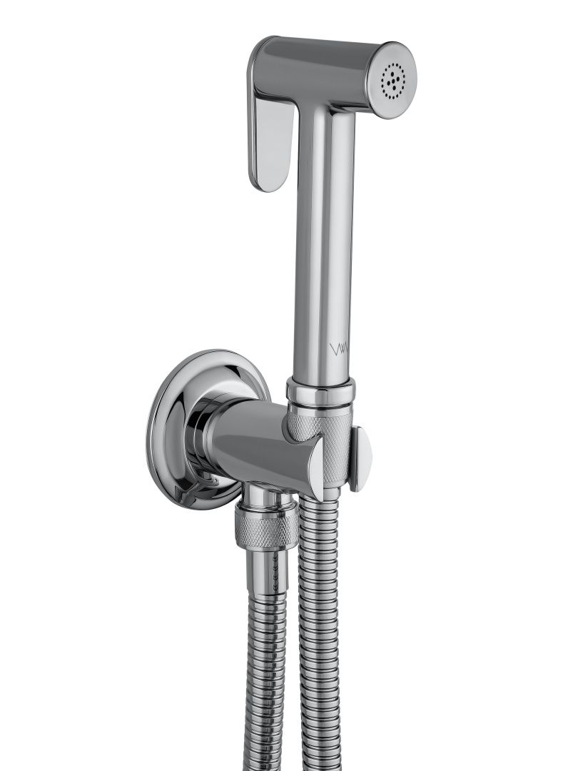 Приобрести смеситель с гигиеническим душем встраиваемый wonzon & woghand steam, хром (ww-88849008-cr)