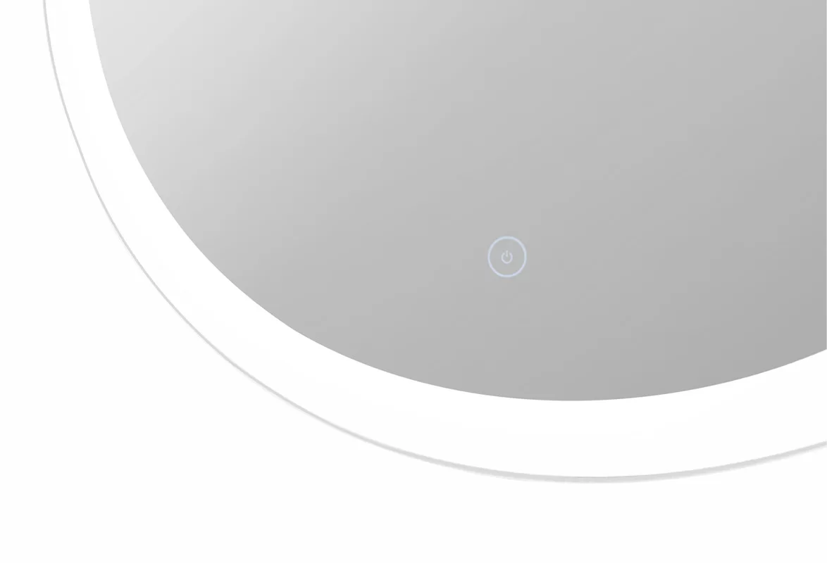 Приобрести continent зеркало с подсветкой delight 55х100 см, белое