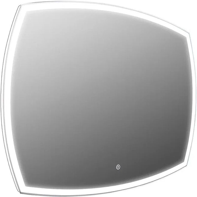 Приобрести continent зеркало с подсветкой dream 90х70 см, сенсорный включатель, белое