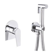 Смеситель с гигиеническим душем, встраиваемый ViEiR Laconic, хром V013552