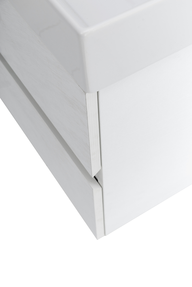 Приобрести cezares тумба подвесная с раковиной molveno 46 120 см bianco ghiaccio, белая molveno 46-120-2c-so-2-bg