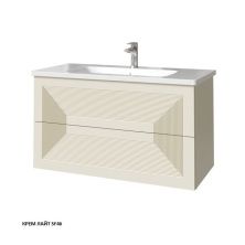 Caprigo Тумба с раковиной MODO Quarta 100 см, кремовая