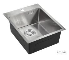 Emar Кухонная мойка 41х51 см, сатин EMB-128A PVD Nano Satine