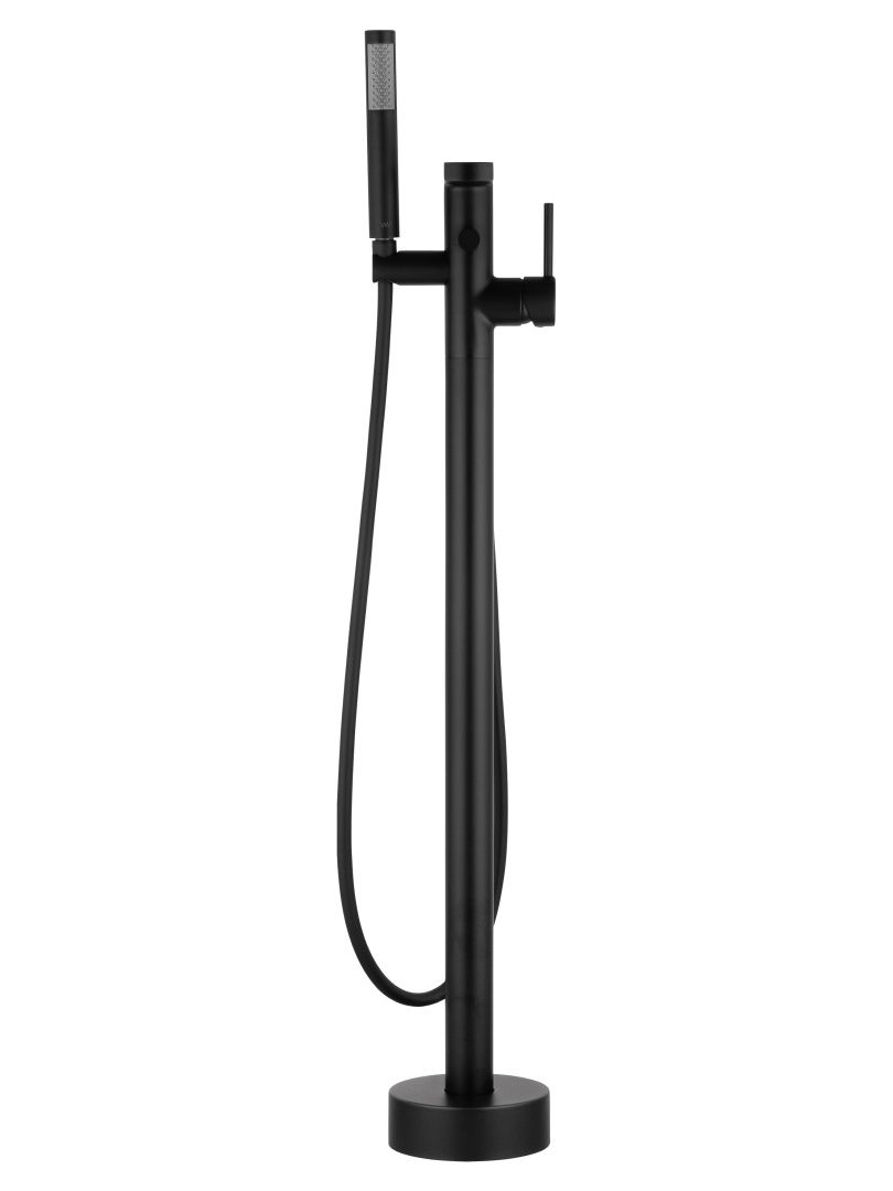 Приобрести смесители напольные для ванн и раковин wonzon & woghand stick, черный матовый (ww-88649901-mb)