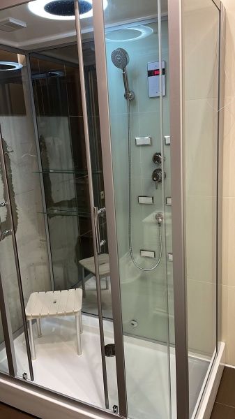 Приобрести frank душевая кабина f507-1 с паром, прямоугольная