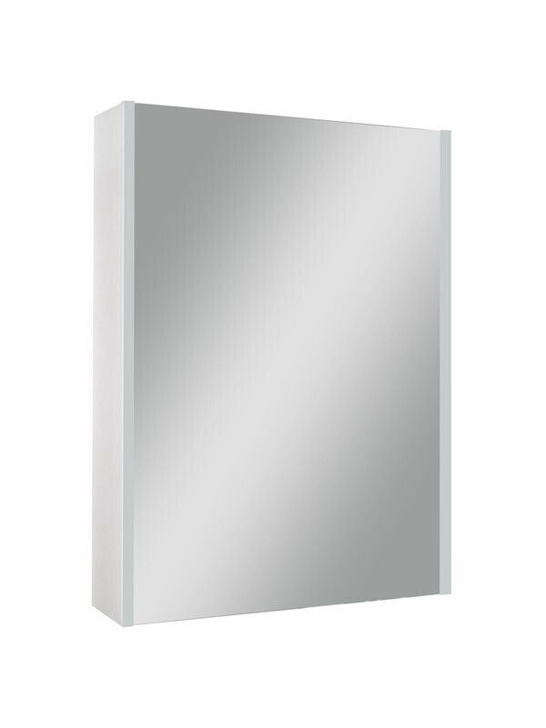 Приобрести continent зеркало шкаф с подсветкой lea foam 60х80 см, с дозатором жидкого мыла, бесконтакный включатель, белое