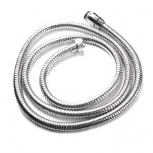 Azario Душевой шланг, пвх в металлической оболочке, 150 см, защита от  перекручивания, хром AZ-15757001