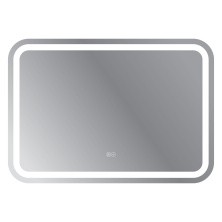 CEZARES Зеркало STYLUS 100х70 см, с подсветкой, сенсорным включением, подогревом CZR-SPC-STYLUS-1000-700-TCH-WARM