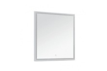 Aquanet Зеркало Nova Lite 75 см, LED подсветка, белое