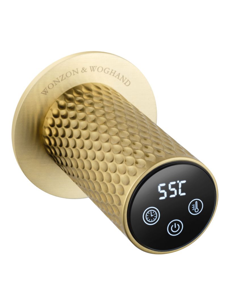 Приобрести полотенцесушитель электрический встраиваемый wonzon & woghand münchen, брашированное золото (ww-a354-bg)