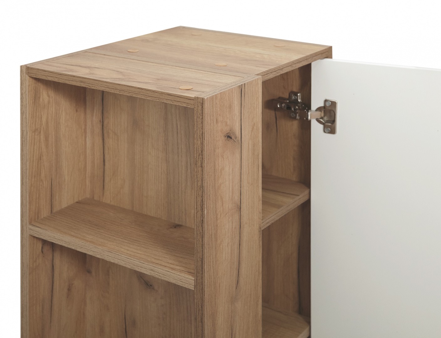 Приобрести комод подвесной melbourne 40 универсальный дуб/белый