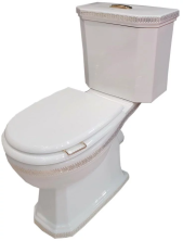 Boheme Напольный унитаз Vogue, белый 941-CR