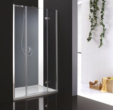 Cezares Душевая дверь BERGAMO 205 см, хром BERGAMO-W-B-13-90+60/60-C-Cr-R