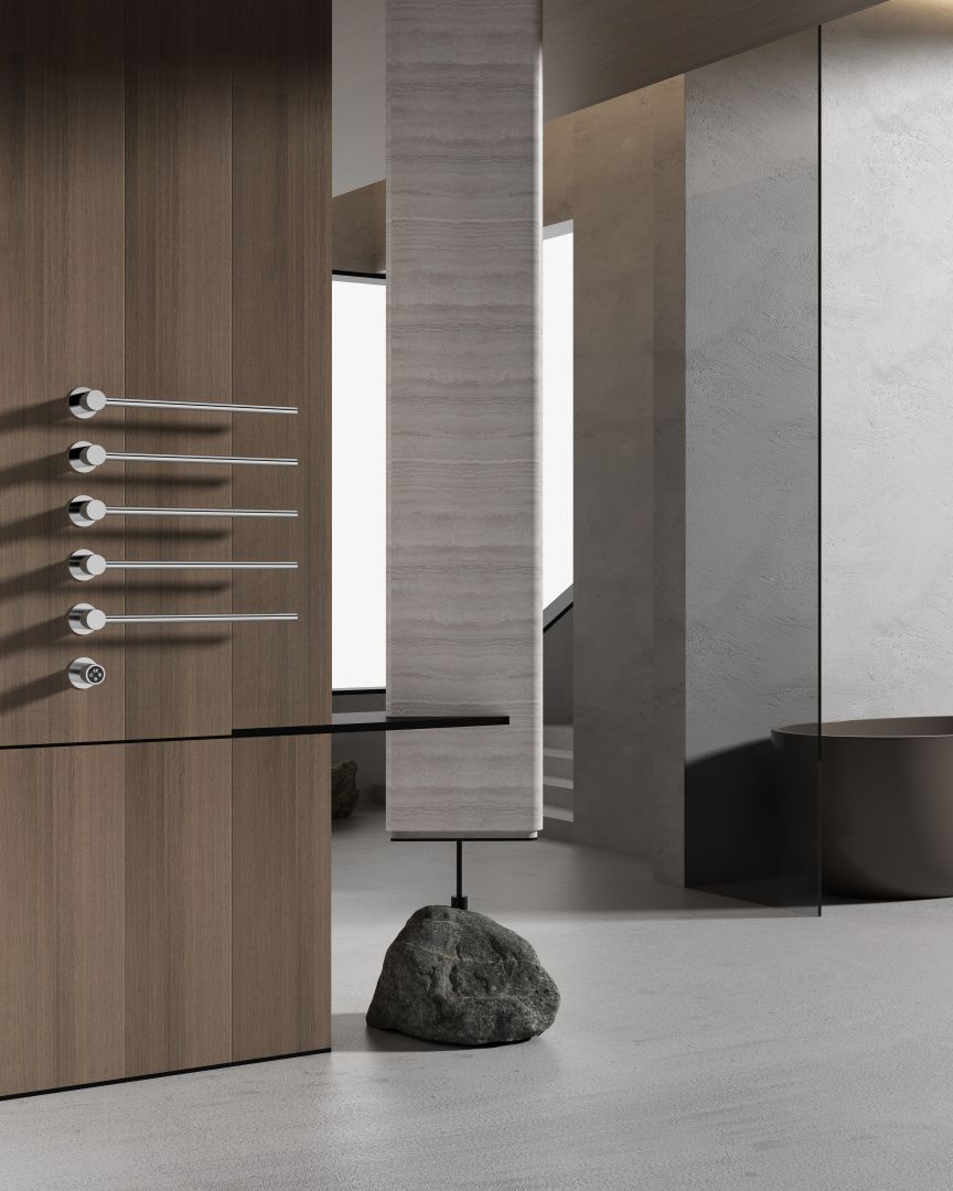 Приобрести полотенцесушитель электрический встраиваемый wonzon & woghand hamburg, брашированный никель (ww-al315-br)