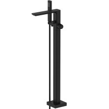 Azario Смеситель для ванны Piano, напольный, черный AZ-208260AB5PA-0308A