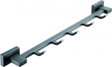 Крючок пятерной Vieir V5016G серый