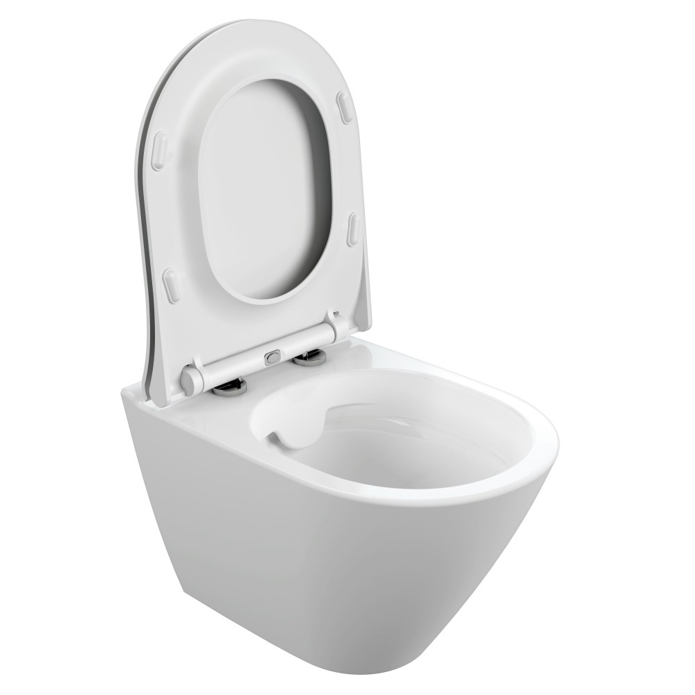 Приобрести подвесной унитаз cersanit ciity oval clean on dpl eo slim