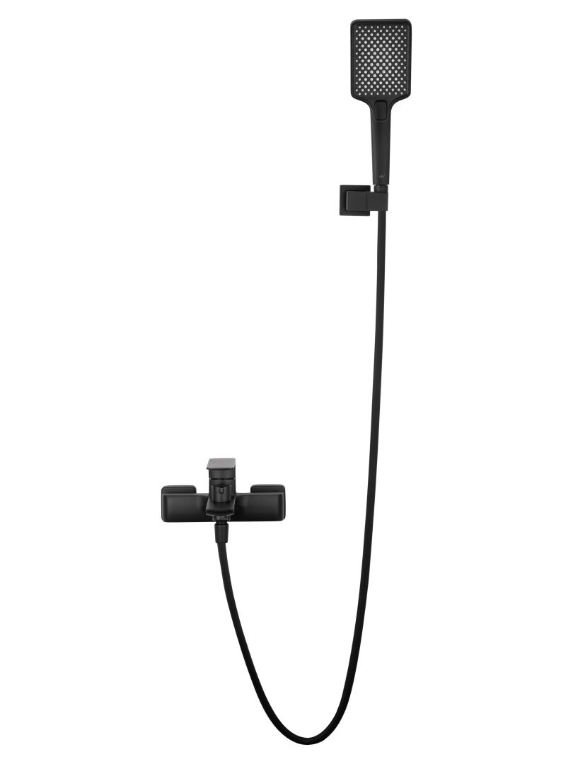 Приобрести смеситель для ванны с душем wonzon & woghand edge, черный матовый (ww-88639003a-mb)