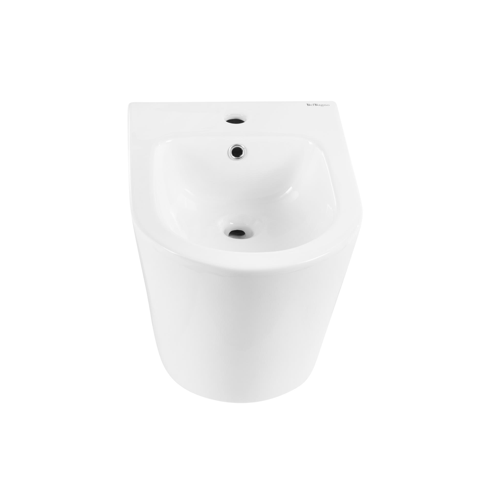 Приобрести belbagno биде подвесное flay-r, белое bb053bh