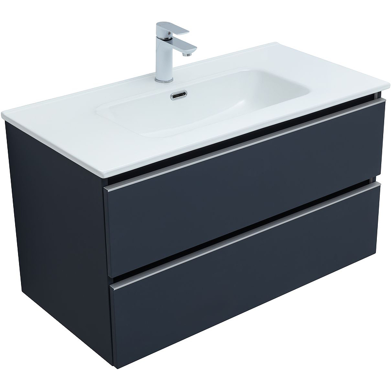 Приобрести aquanet тумба с раковиной вега 90 см, маренго