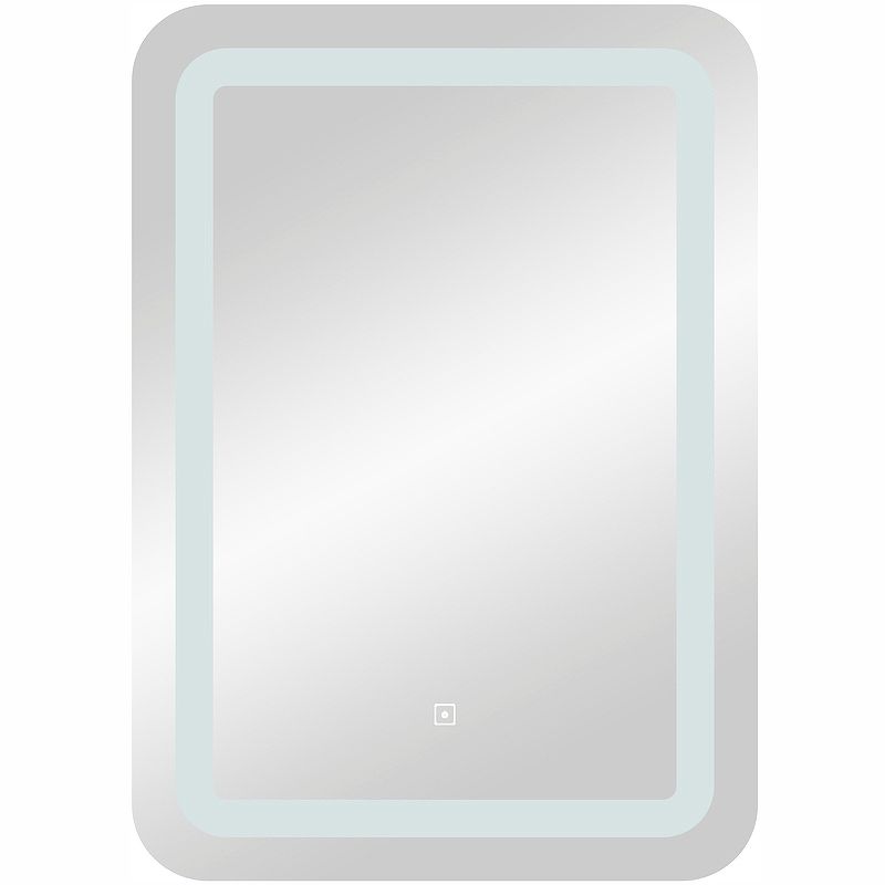 Приобрести continent зеркало с подсветкой lucia 80х90 см, сенсорный включатель, белое