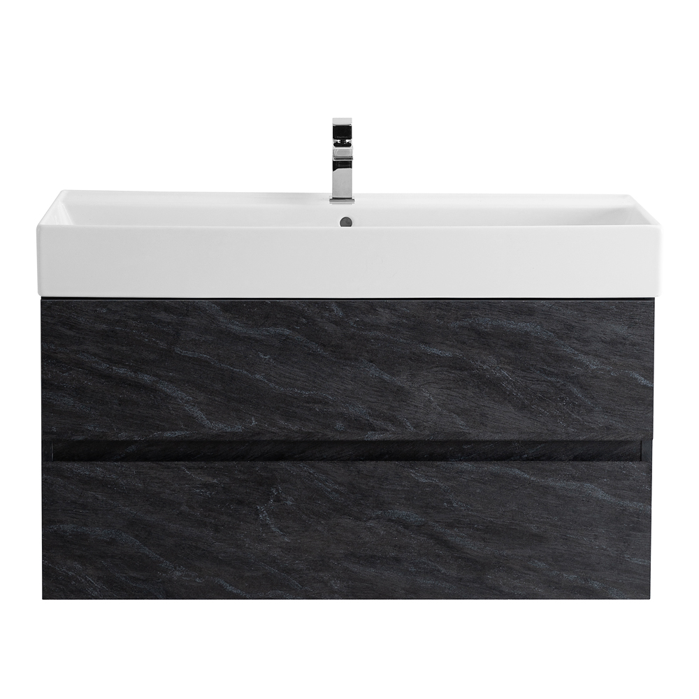 Приобрести cezares тумба подвесная с раковиной molveno 46 100 см antracite, антрацит molveno 46-100-2c-so-antr