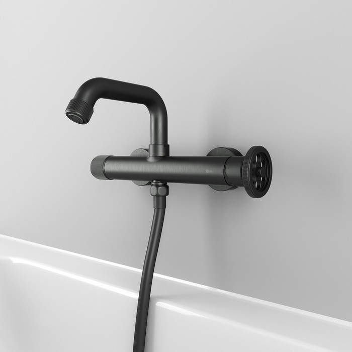 Приобрести iddis смеситель для ванны grange 290мм, графит gragmr2i02