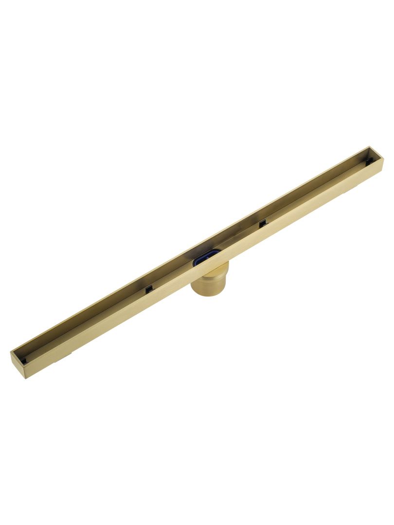 Приобрести душевой трап 60 см wonzon & woghand, брашированное золото (ww-65406t-bg)