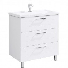 Тумба напольная с раковиной Aqwella Манчестер 80 см MAN01083