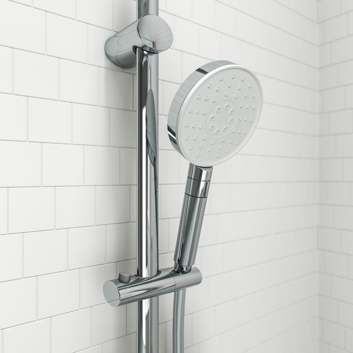 Приобрести iddis душевая лейка swipe 3f, 256мм, трехрежимная, хром swi3f00i18