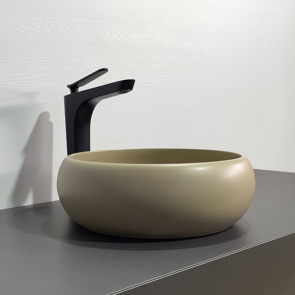 Приобрести comforty раковина 113mc 36х38 см, капучино матовая