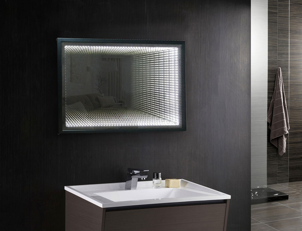 Приобрести azario зеркало серенити 80х60см c подсветкой, датчик на движение фр-00001712