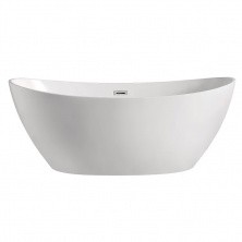 Акриловая ванна Azario Glasgow 166х78 см, отдельностоящая GLA16778