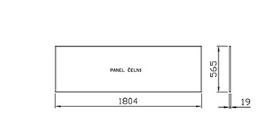 Приобрести фронтальная панель для ванны ravak city 180 см x000001059
