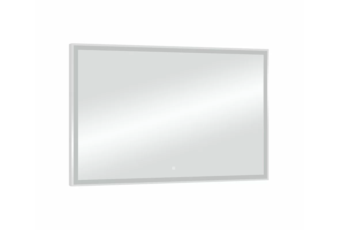 Приобрести continent зеркало с подсветкой mercury 120х80 см, белое