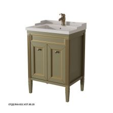 Caprigo Тумба с раковиной ALBION 60 см, бежевая, эмаль