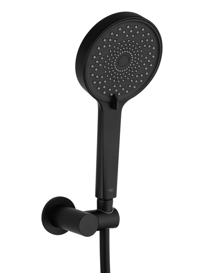 Приобрести смеситель для ванны с душем wonzon & woghand tor, черный матовый (ww-88037073-mb)