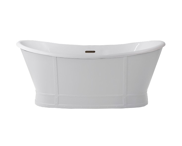 Приобрести ванна акриловая отдельностоящая belbagno 170х80 см, bb33