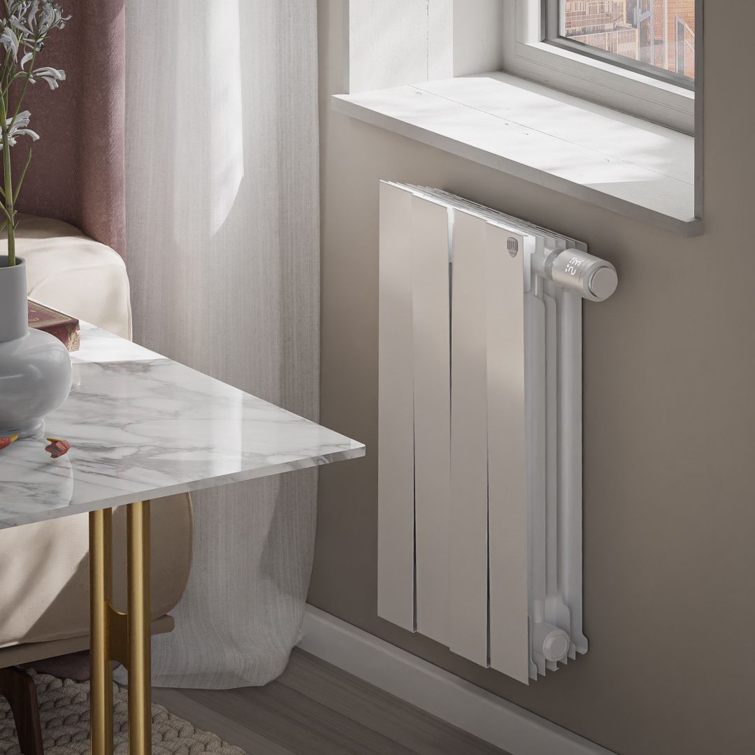 Приобрести royal thermo радиатор биметаллический pianoforte 500 /bianco traffico ( белый ) vdr80 - 4 секц.