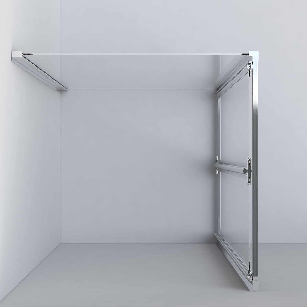 Приобрести vincea душевое ограждение garda 90х90 см, прозрачное, хром vsr-1g9090cl