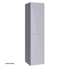 Caprigo Пенал подвесной Modo Terza 35 см, правосторонний, серый 35650L-SF028